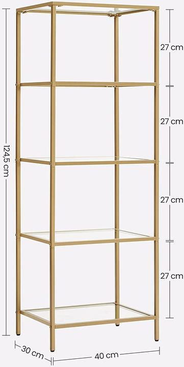 Produktbild Vasagle Luis X (40 x 30 x 124.5 cm)
