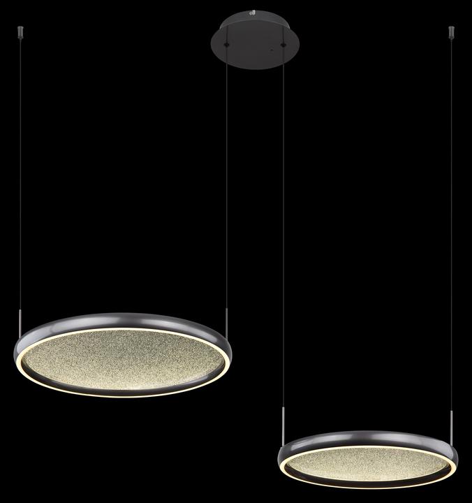 Immagine prodotto Globo Lampada a sospensione in metallo nero opaco, 1xled