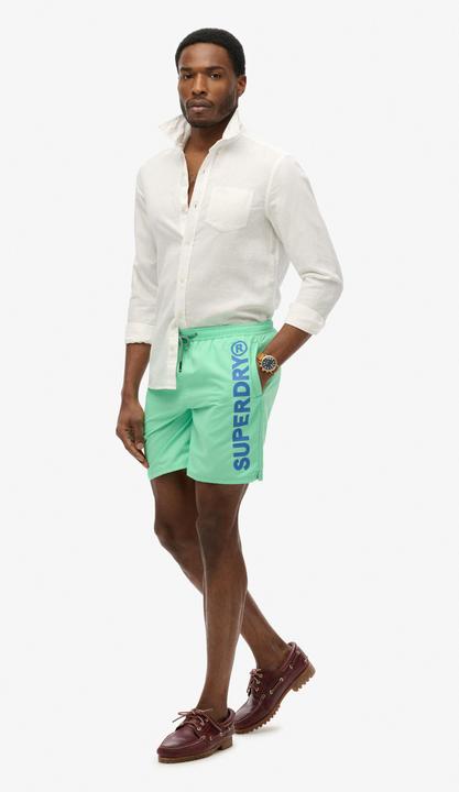 Image du produit Superdry 43,2 cm Sport-Badeshorts mit Grafik (M)