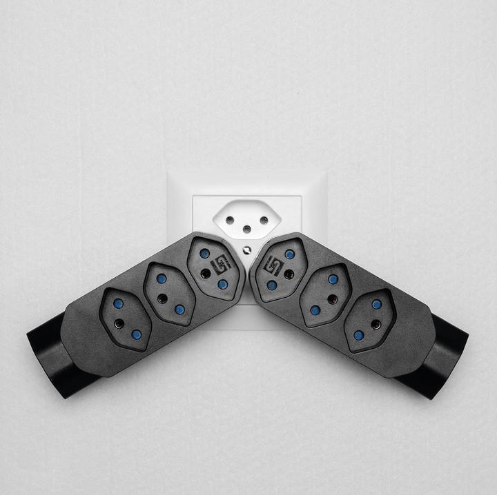 Actual product image Steffen Manta multiple adapter 4xT13 (1x bottom) (Type 13, 4 x)