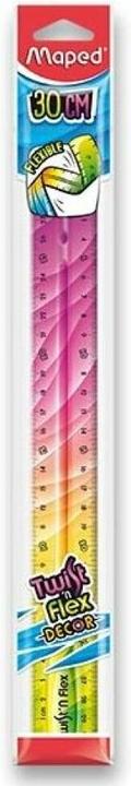 Image du produit Maped Règle plate Twist'n Flex DECOR, 300 mm, incassable (30 cm)