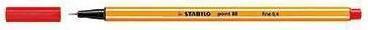 Produktbild STABILO point 88 Fineliner (Rot, 1 x)