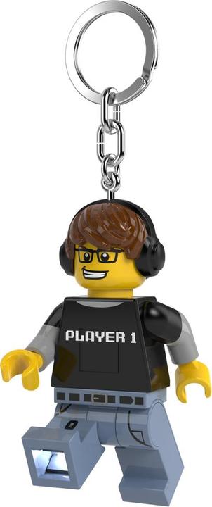 Actual product image Dungeons & Dragons LEGO Minifigures Schlüsselanhänger mit Leuchtfunktion Video Game Guy 8 cm