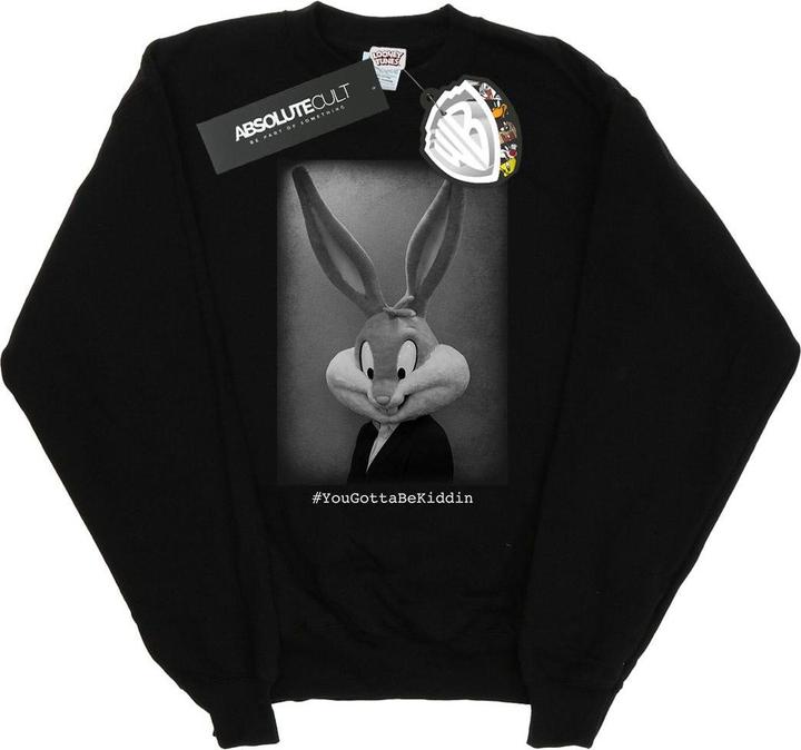 Looney Tunes Bugs Bunny Yougottabekiddin Sweatshirt (L)