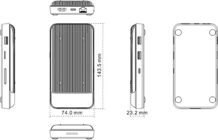Image du produit Hyper Hyperdrive + HUB USB-C (7.50 W)