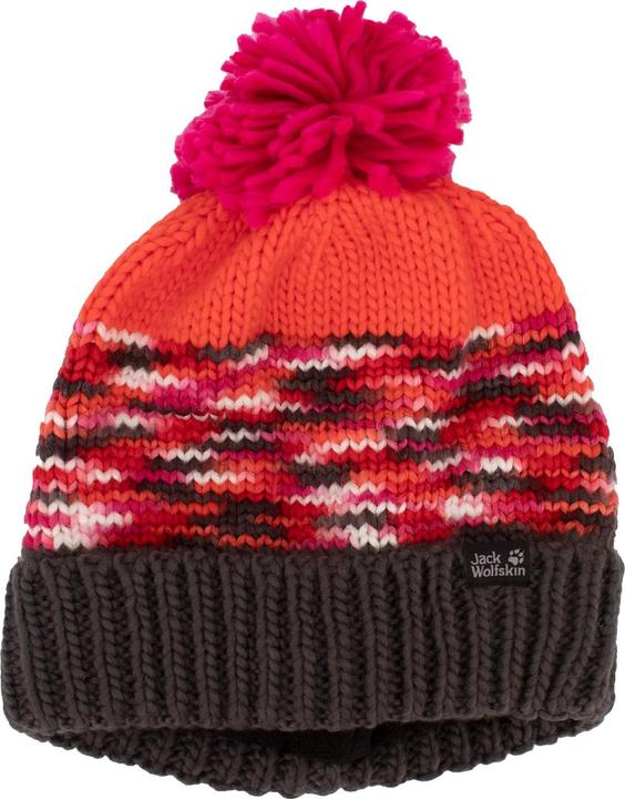 Actual product image Jack Wolfskin Hopewell Rocks Cap Winter beanie bobble hat (L)