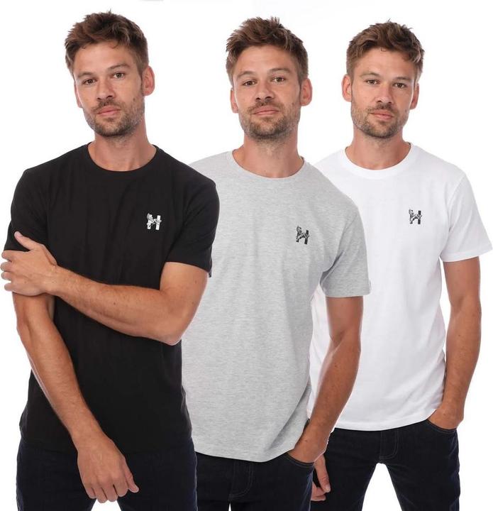 Immagine prodotto Henleys Triphen Maglietta Uomo Misura Confezione 3 (L)