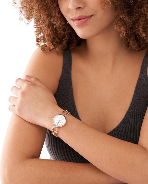 Immagine prodotto Fossil Catena Carlie Sigture (Orologio da polso analogico, 30 mm)