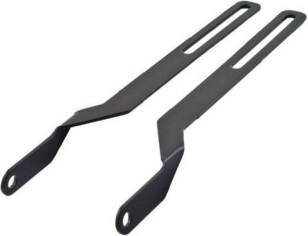 Pletscher Fissaggio su occhiello 165 mm Nero