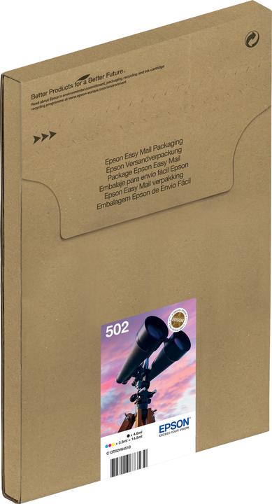Produktbild Epson Multipack 4-colours 502 EasyMail (M, C, Y, BK)