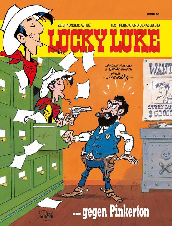 Lucky Luke gegen Pinkerton (Deutsch, Daniel Pennac, 2014)