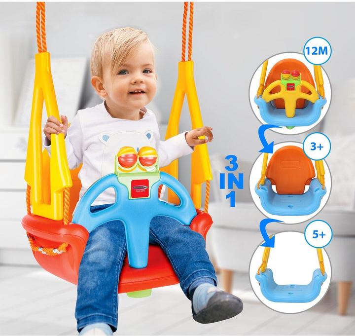 Actual product image Jamara Children's swing Grow with me 3in1 red