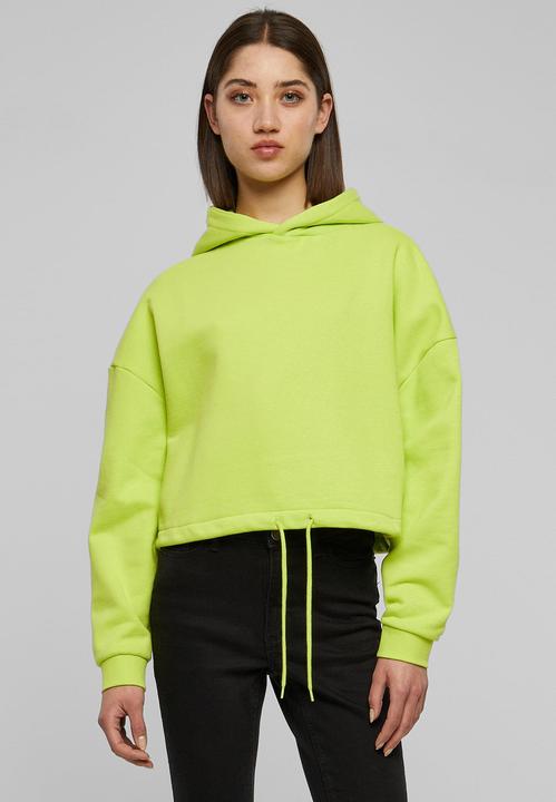 Actual product image Urban Classics Ladies Cropped Oversized Hoodie (XL)