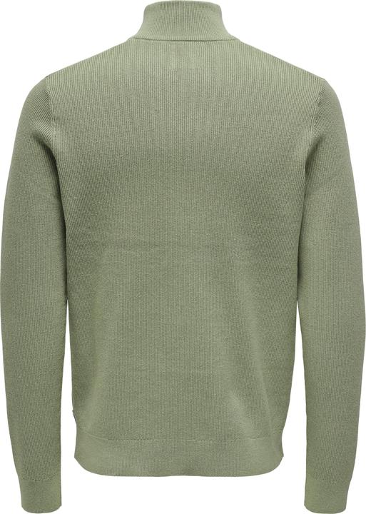 Produktbild Only & Sons Onsphil Reg 12 Struc Half Zip Knit Noos (XS)
