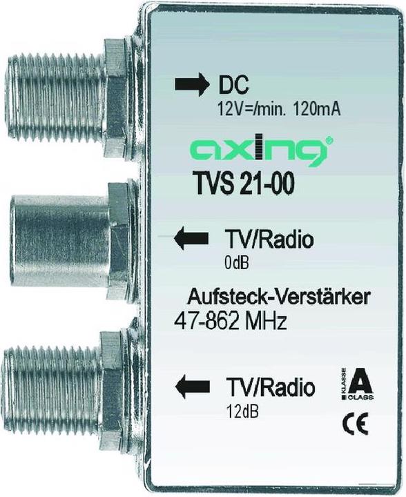 Immagine prodotto Axing Amplificatore di distribuzione TVS 21-00 CATV-compatibile 2 volte
