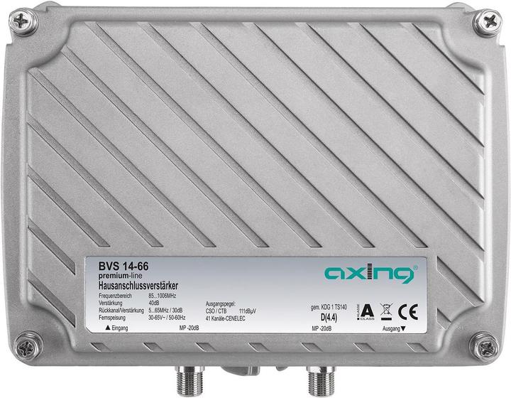 Produktbild Axing Verstärker BVS 14-66 40 dB, 100 dBaeV CSO/CTB 1006 MHz