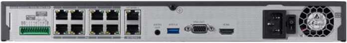 Hanwha Netzwerkrekorder WRN-810S 4 Kanal 0TB
