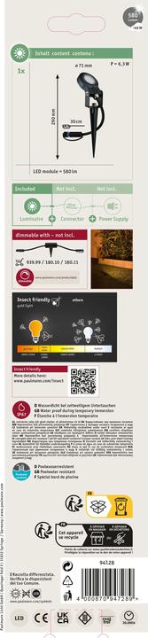 Image du produit Paulmann Sting Spot Insect Friendly (580 lm, IP67)