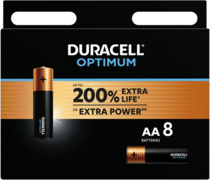 Actual product image Duracell Optimum (8 pcs., AA)