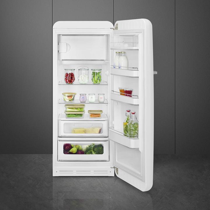 Produktbild Smeg FAB28RWH6 Kühlschrank Rechtsanschlag Weiss 50's Style (270 l)