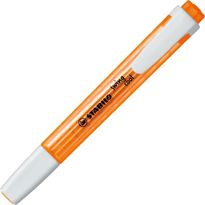 Produktbild STABILO Textmarker - swing cool - 10er Pack - orange (Orange, Weiss, 4 mm, 1 x)
