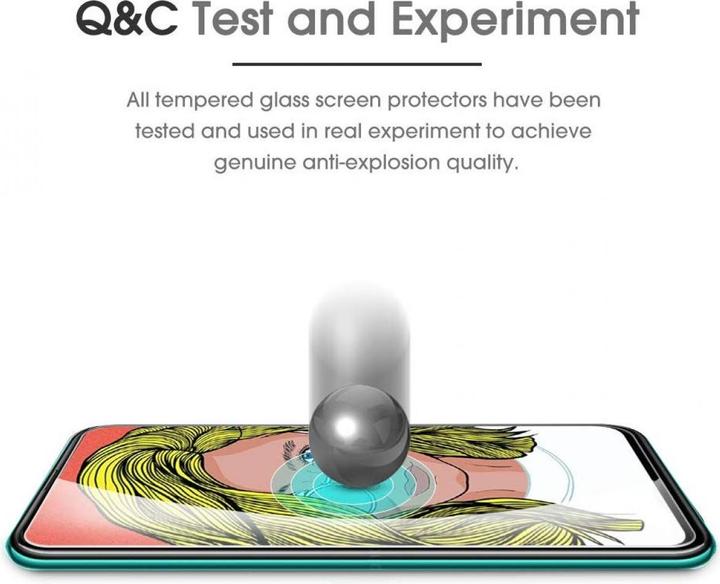 Produktbild Screenguard Huawei P Smart Z Panzerglas Schutzfolie Case Friendly Design (1 Stück, Huawei P Smart Z)