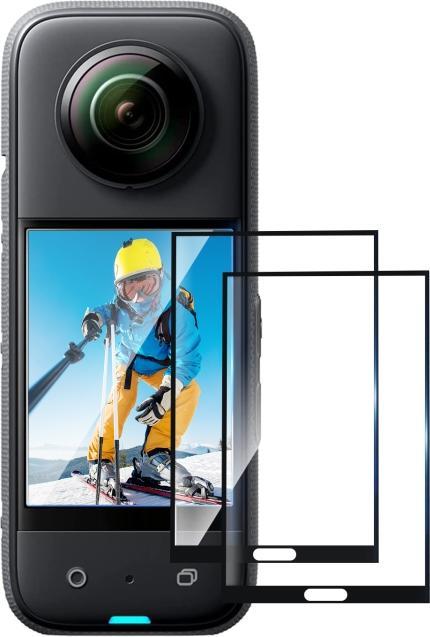 Actual product image Puluz Set of 2 Display Protection Bulletproof Glass Insta360 One X3 (One X3)