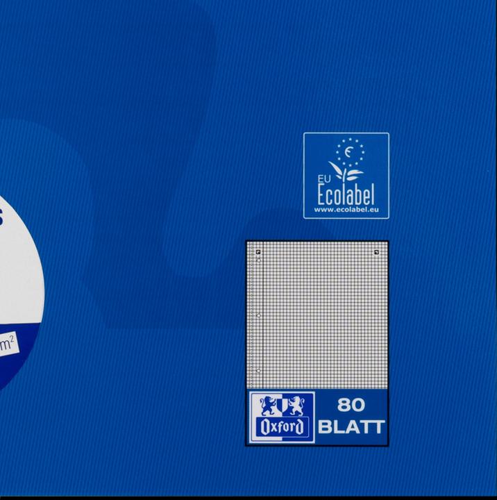 Actual product image Oxford Collegium block (A4, Checked, Soft cover)