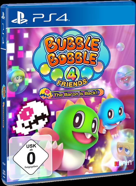 Image du produit ININ Games Bubble Bobble 4 Friends : The Baron is Back. (PS4, DE)
