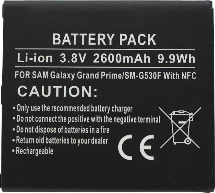 Produktbild Samsung Akku Galaxy Grand Prime NFC SM-G5306W, SM-G5308, SM-G5308W, SM-G5309, SM-G5309W, SM-G530H, SM-G530Y
