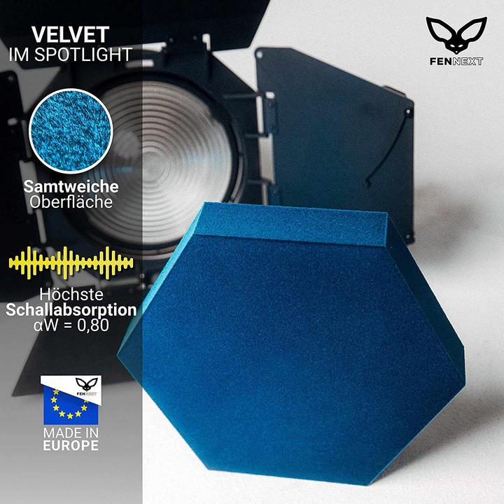 Produktbild Fennext Velvet Schallabsorber Wand Magnolia Shades (6 Stk.)