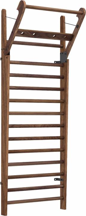 Produktbild NOHrD Sprossenwand WallBars Nussbaum, mit 14 Sprossen