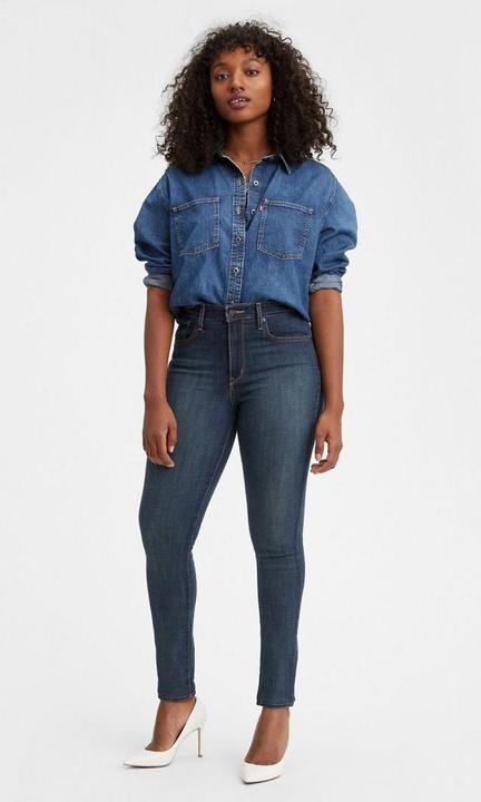Actual product image Levis 721 Jeans High Rise Skinny blue story (W34/L32)