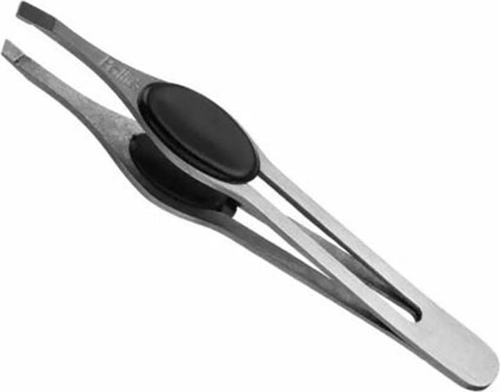 Actual product image Caso Eurostil Stainless Steel Anatomical Slanted Tweezers 1 Unit