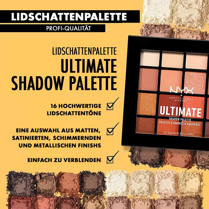 Image du produit NYX Professional Make-Up Ultimate (3 neutres chauds)