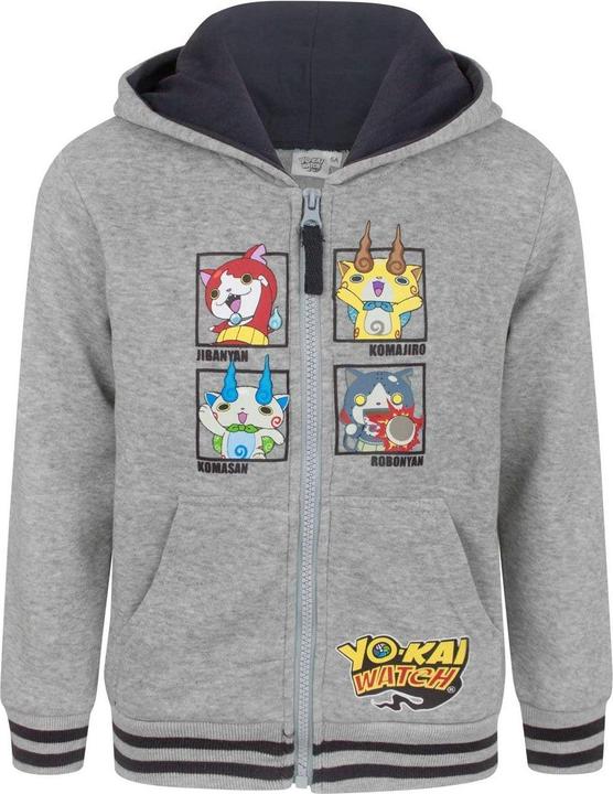 Immagine prodotto Yo-kai Watch Felpa con Cappuccio Personaggi Cerniera su intera lunghezza Ragazzi (98)