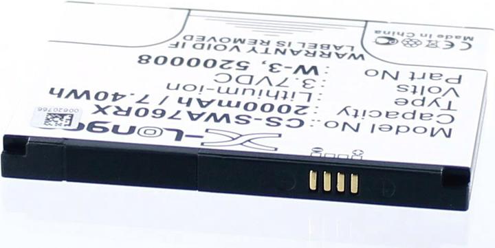 Actual product image AGI 38519 - Battery - NETGEAR - Netgear Aircard AC785S - White - Lithium-Ion (Li-Ion) - (1 pcs., 2000 mAh)