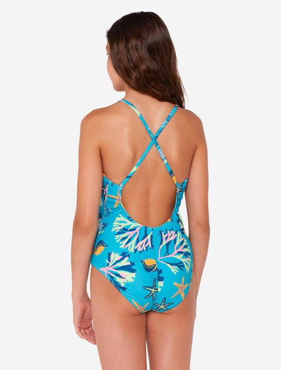 Image du produit Nabaiji Maillot de bain 1 pièce natation Fille - 100 Lila ataa pupu turquoise