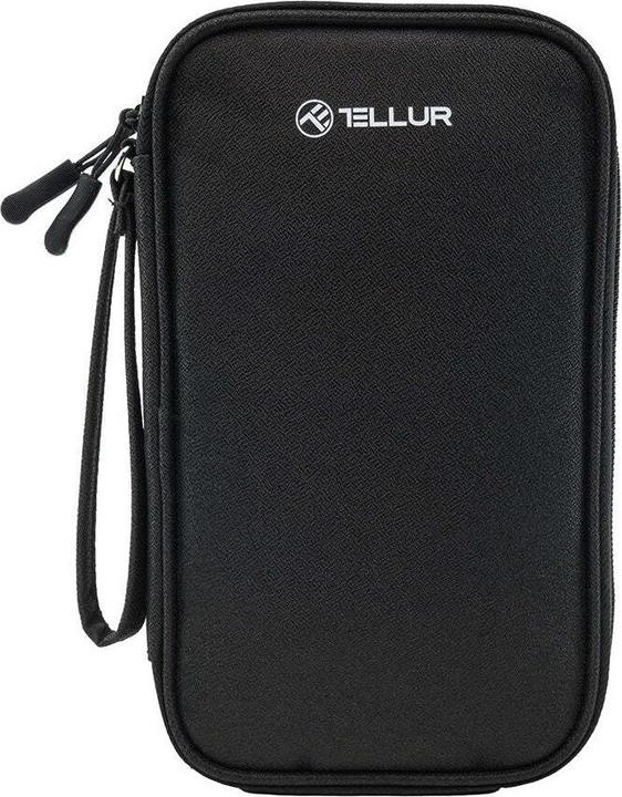 Tellur Universal travel cable organiser Black