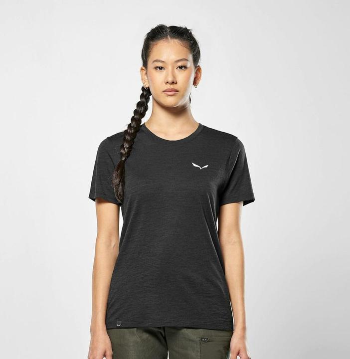 Actual product image Salewa Women's Eagle Minilogo Alpine Merino T-Shirt (48)