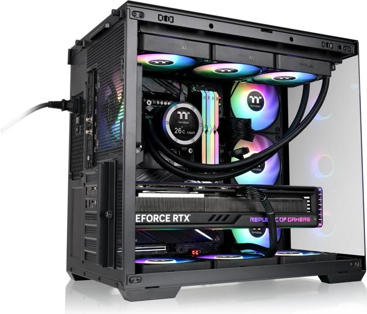 Actual product image Thermaltake View 380 TG ARGB (mATX, Mini-ITX, ATX)