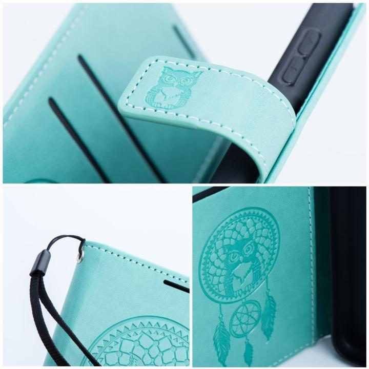 Produktbild OEM Back panel cover MEZZO Book case for SAMSUNG A16 5G dreamcatcher green (Samsung Galaxy A16 5G)