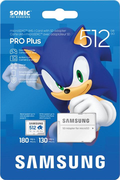 Produktbild Samsung MB-MD512S (512 GB, microSDXC, U3, UHS-I)