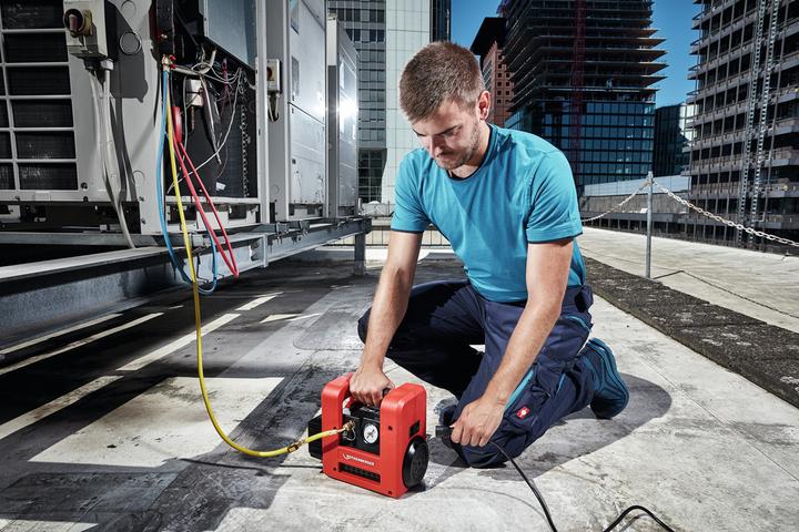 Produktbild Rothenberger Vakuumpumpe ROAIRVAC R32 1.5 Fördermenge 42 l/min 10,1 kg 42 l / min 230 / 50 V / Hz