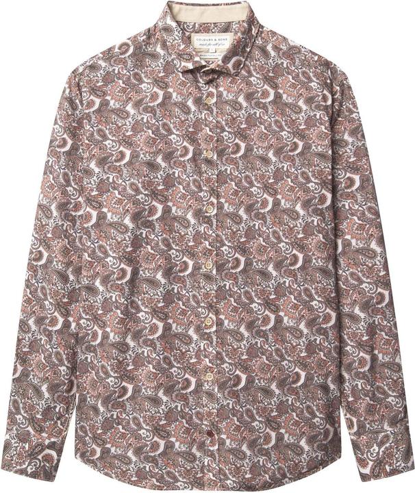 Colours & Sons Langarmhemd Shirt Printed