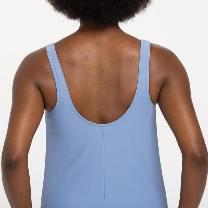 Image du produit Nabaiji Maillot de bain tankini shorty femme - Heva Tetia bleu (38)
