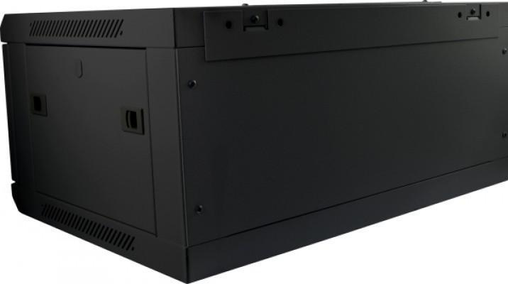 Produktbild Allnet 19 Wandgehäuse 9HE B600 / T450mm 1-teilig *schwarz* SMC-Serie (9 HE, 19 Zoll Rack)
