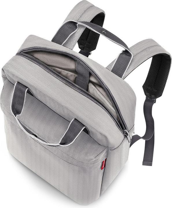 Actual product image reisenthel allday backpack M herringbone grey (12 l)