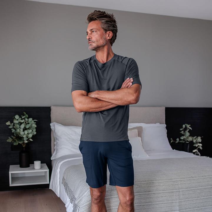 Produktbild Dagsmejan Pyjama Oberteil "Balance" dunkelgrau (XL)