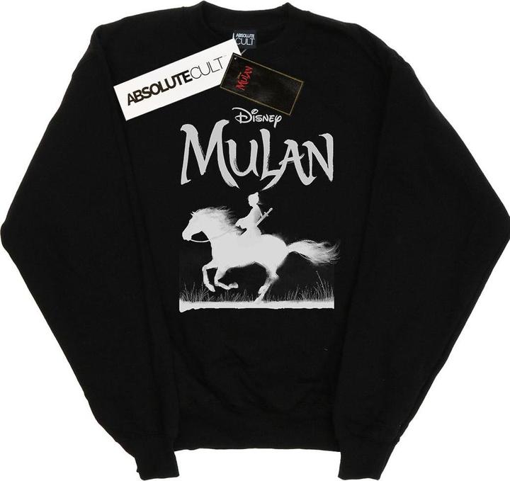 Disney Womens/Ladies Mulan Movie Mono Horse Sweatshirt (L)